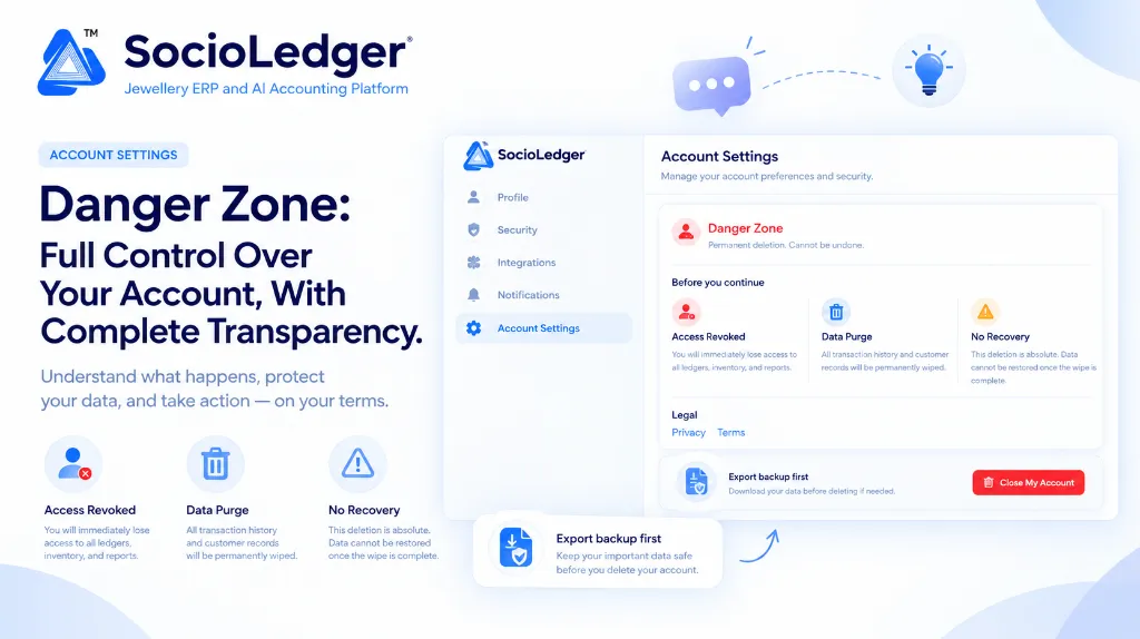Danger Zone: Full Control Over Your Account, With Complete Transparency