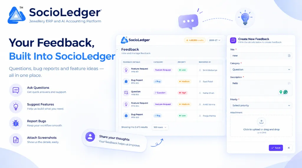 Feedback Section: Tell Us What You Need, Right From the Platform