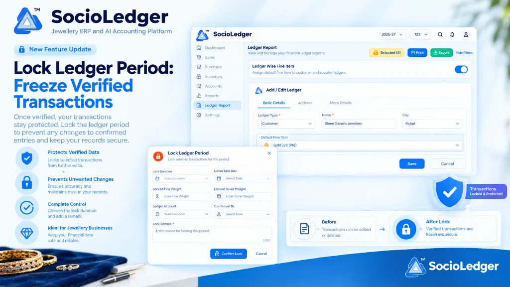 Lock Ledger Period: Freeze Verified Transactions So No One Can Change Them