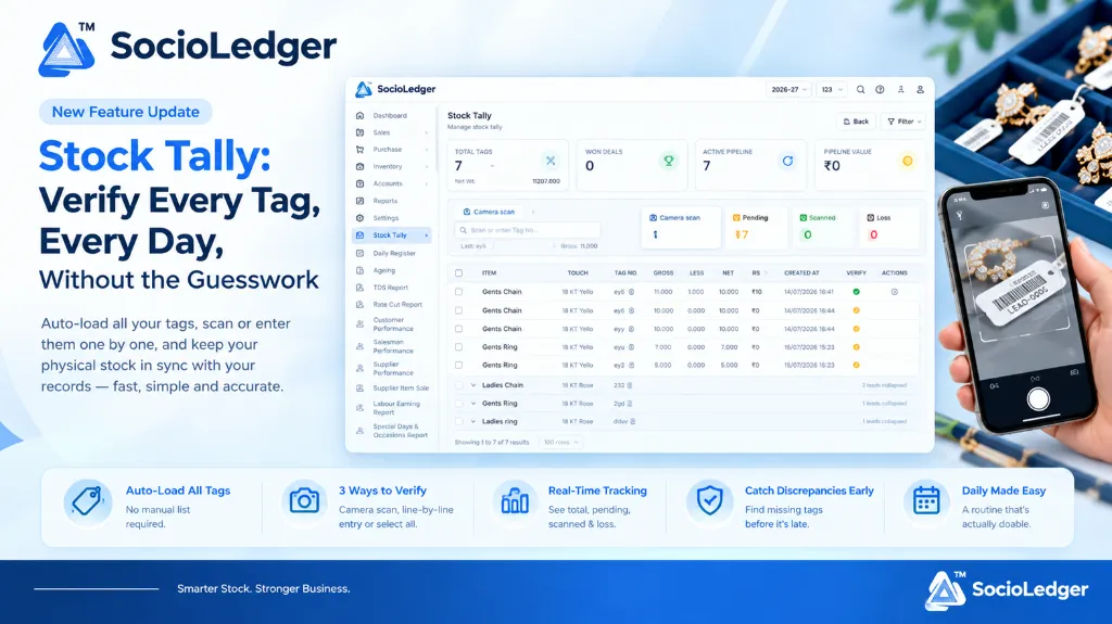 Stock Tally: Verify Every Tag, Every Day, Without the Guesswork