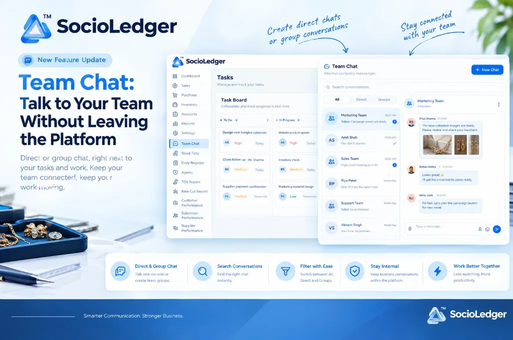 Team Chat: Talk to Your Team Without Leaving the Platform